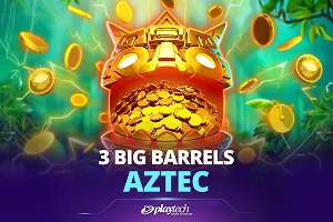 Playtech : 3 Big Barrels Aztec - SUMMER138